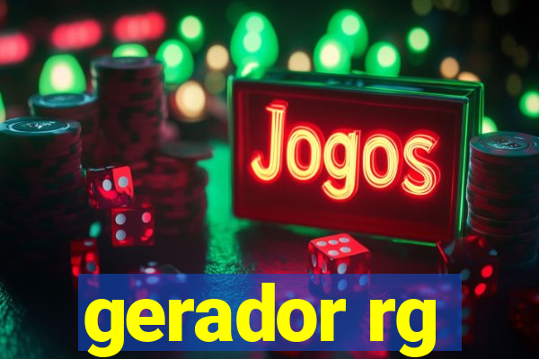 gerador rg